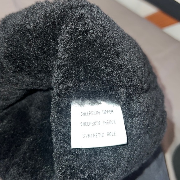 Classic Tall Sheepskin Shearling boots woman size 10 NWOT brand unknown - Picture 4 of 6